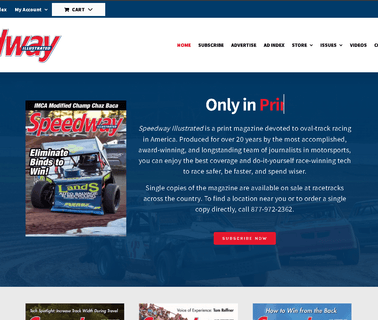 Speedway Illustrated Am magazine expo