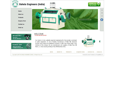 Dahela Engineers India machinery flour mill