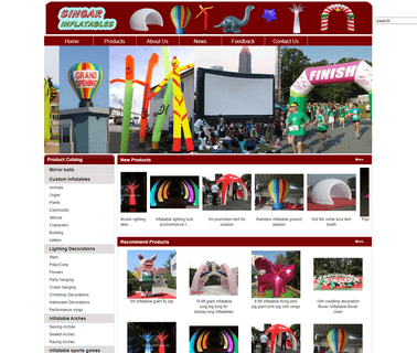 Yantai Singar Inflatables airblown inflatables
