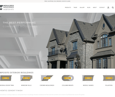 Mould Exmouldings architectural exterior design