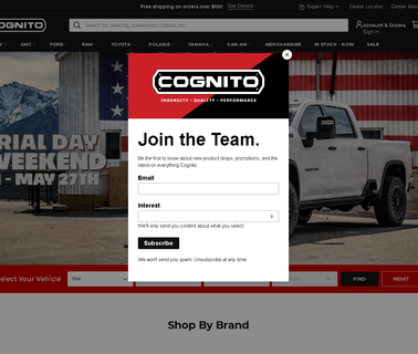 Cognito Motorsports suspension sway