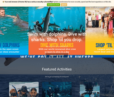 Unexso scuba world