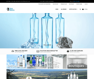 Aqua Maestro. The Source quart liter