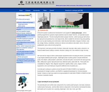 Ningbo Dino-Power Machinery airless sprayer pump
