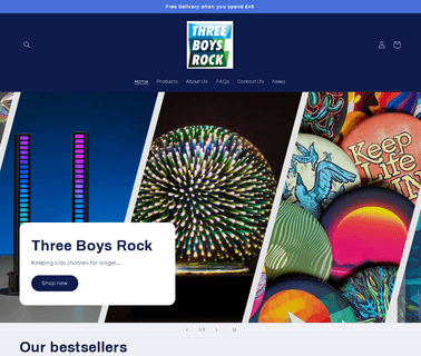 Three Boys Rock games three
