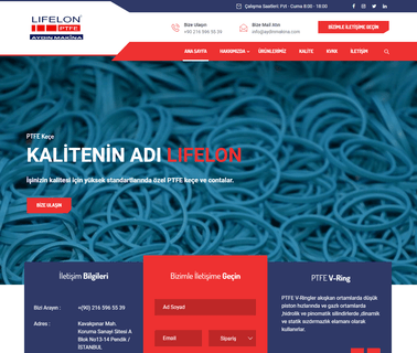 Aydin Makina metal sealing ring