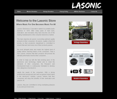 Lasonic Electronics wall mount systems