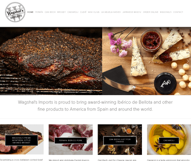 Wagshals Imports cheese serve