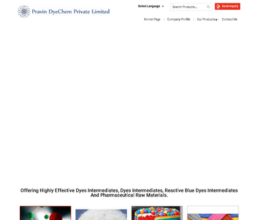 Pravin Dyechem intermediates solvents