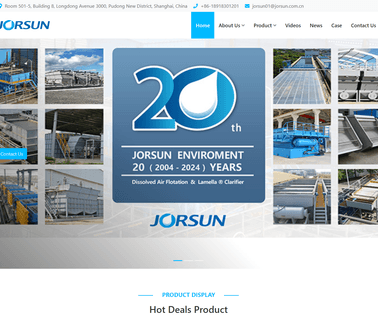 Shanghai Jorsun Environment clarifiers