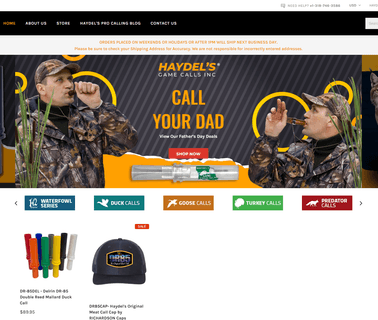 Haydels Game Calls metairie louisiana