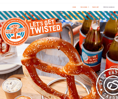 Prop & Peller Pretzels pretzel