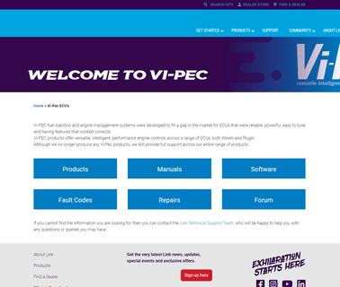 Vipec Engine Management, Main Pa x431 ecu