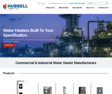 Hubbell Electric Heater Co emergency fixture