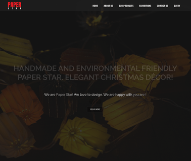 U.K.Exim christmas paper bag