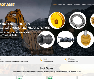 Xiamen Globe Truth Gt Industries berco undercarriage