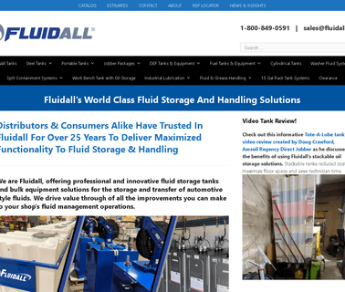Fluidalls World Class Fluid Storage and Handling Solutions stackable plastic