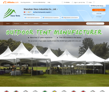 Shenzhen Sieco Industries tents shenzhen