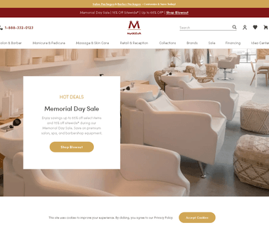 Home - Minerva Beauty barber and salon equipment