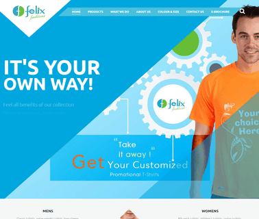 Felix Fashions tshirts designer