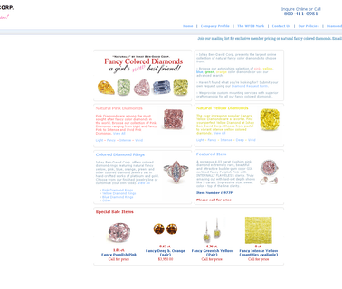 Natural Fancy Pink Diamonds Yellow green jewelry