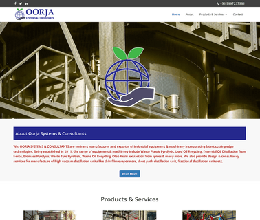 Oorja Systems & Consultants herbal equipment