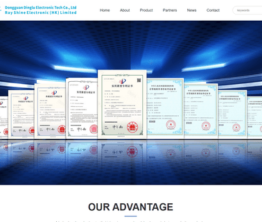 Dongguan Dinglu Electronic Tech line polishing