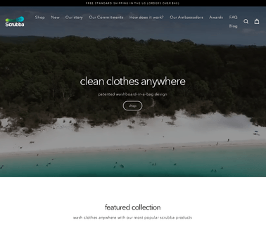 Scrubba Wash Bag By Calibre8 hiking