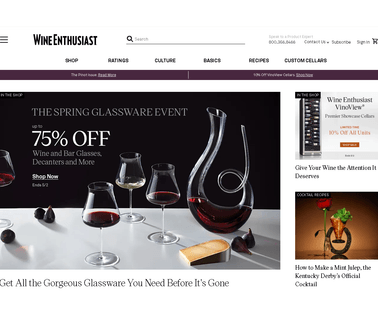 Wine Enthusiast storage gifts