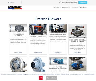 Everest Blowers dry hood