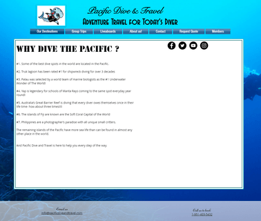 Pacific Dive and Travel micronesia