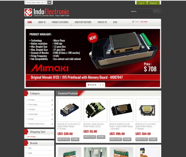 Indoelectronic dx4 printhead