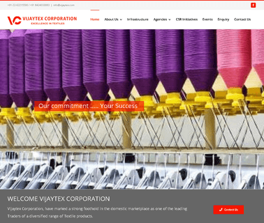 Vijaytex Corporation cot