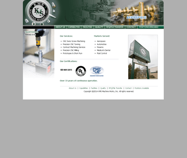 Cnc Swiss Screw Machining - Kms Machine Works  taunton