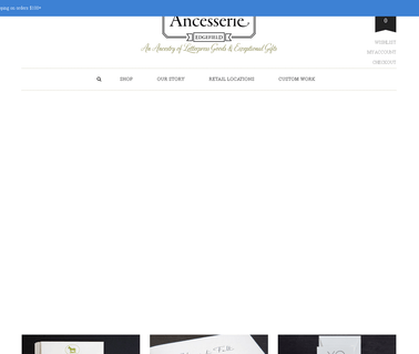 Ancesserie Letterpress Goods & Gifts special papers