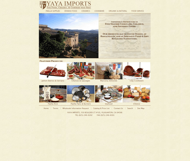 Yaya Imports foods importer