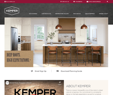Kemper Cabinetry cabinets beautiful