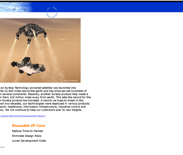 Eureka Technology - Provides Intellectual Property Ip Cores for ddr ddr2 memory