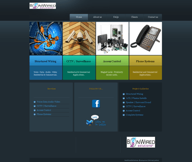 Bonwired Solutions cctv wire cable