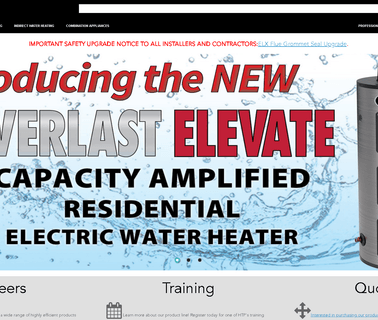 Htp Inc. gas fired water heaters