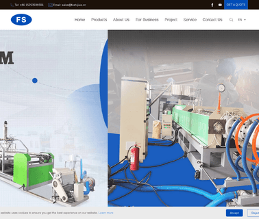 Longkou Fushi Packing Machinery vacuum forming packing