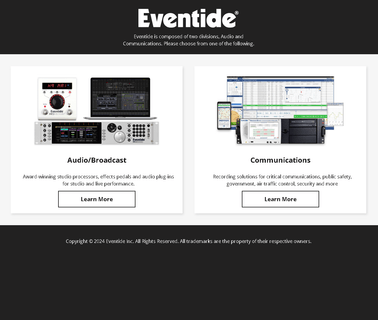 Eventide call recording equipment