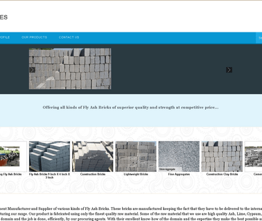 Balaji Enterprises building fly ash bricks
