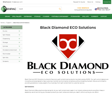 Black Diamond Eco Solutions sealant water