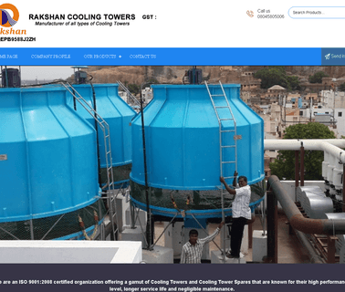 Rakshan Cooling Towers frp water cooling