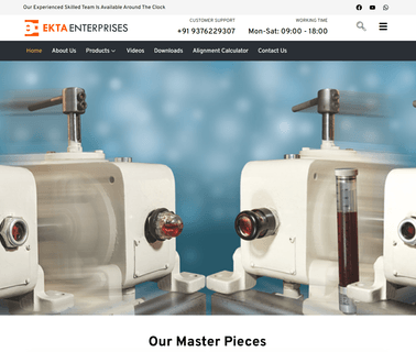 Ekta Enterprises induction heater bearing