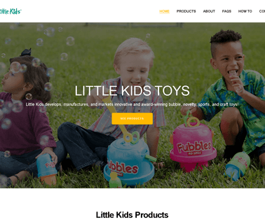 Little Kids machines bubble