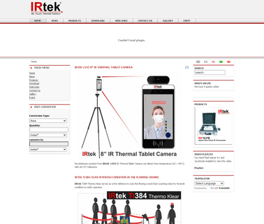 Irtek International clinical medical thermometer