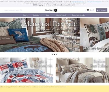 Donna Sharp - American Heritage Textiles quilted
