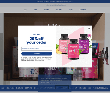 Hylands boiron homeopathic